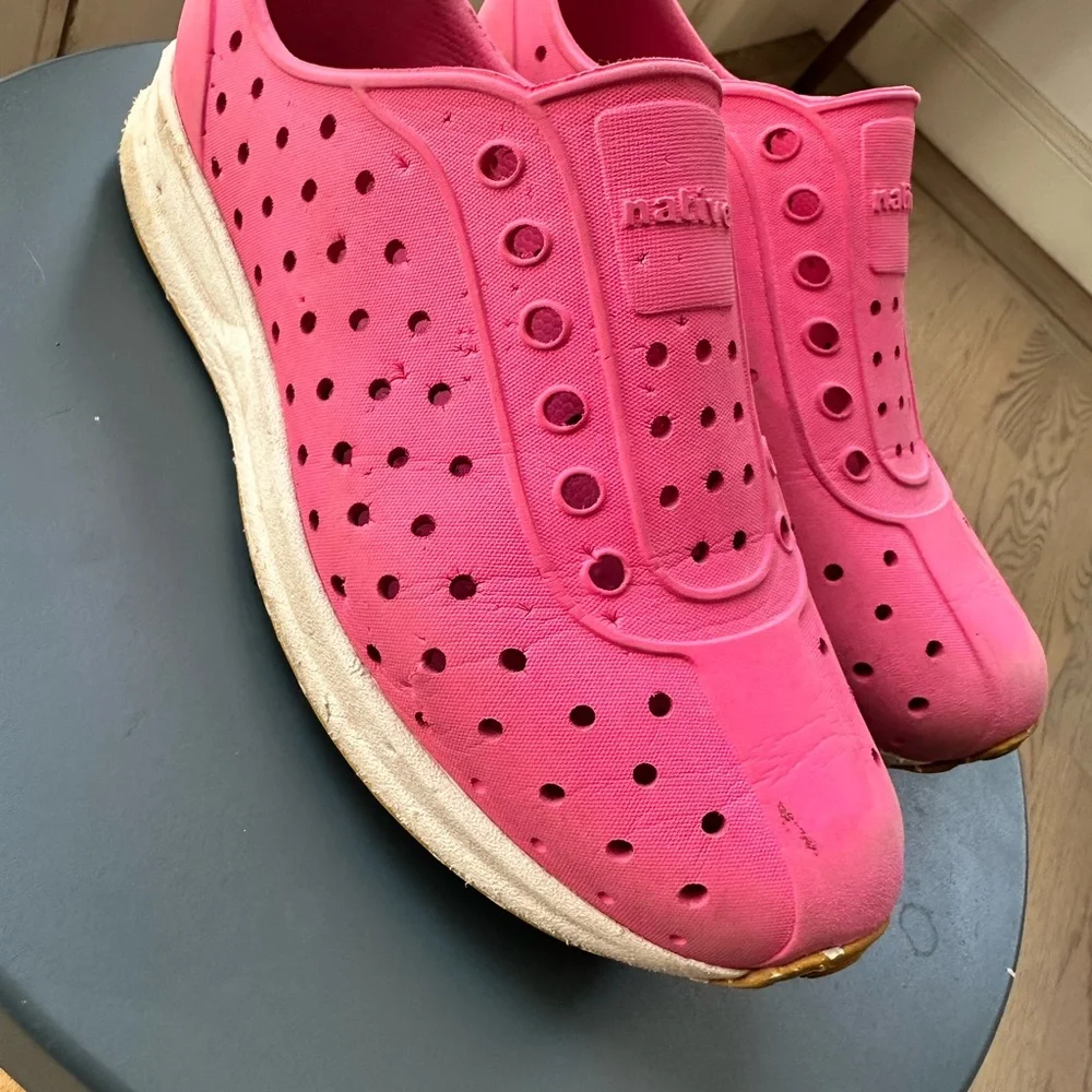 Native Pink Water Shoes Lightweight Perforated Design